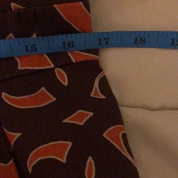 Vintage Merona Dress. Burnt Orange and Purple. Size 12. - Picture 7 of 10